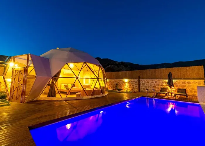 Kalkan Dome & Deluxe-glamping In Kalkan * Kaş