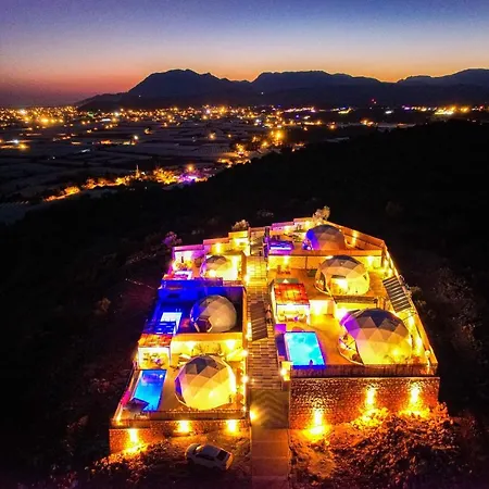 Kalkan Dome & Deluxe-glamping In Kalkan Hotell Kaş