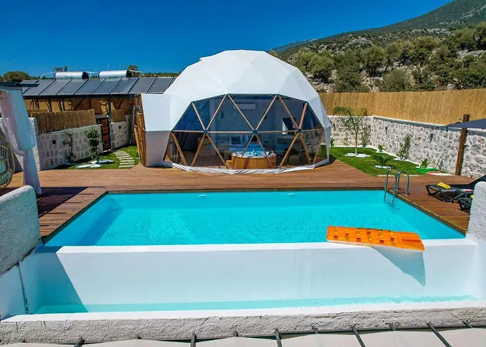 Kalkan Dome & Deluxe-glamping In Kalkan Hotel Kas